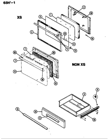 Door/drawer