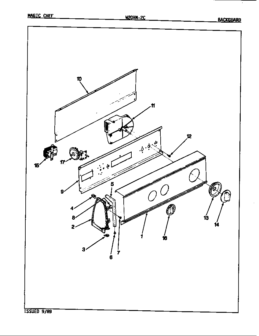 CONTROL PANEL (REV. E-G)