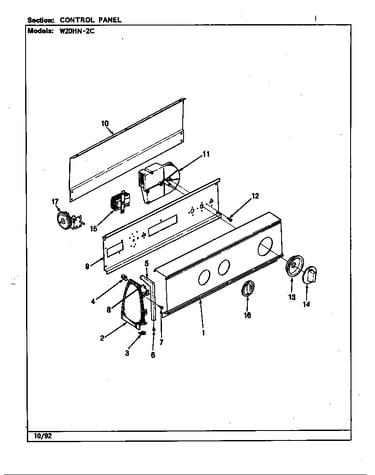 Control panel (rev. h-m)