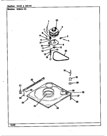 Base & drive (rev. h-m)