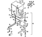 Jenn-Air LSE2704W cabinet-dryer diagram