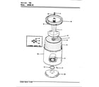 Magic Chef W26HY2K tub (w26hn2k)(rev. e) diagram