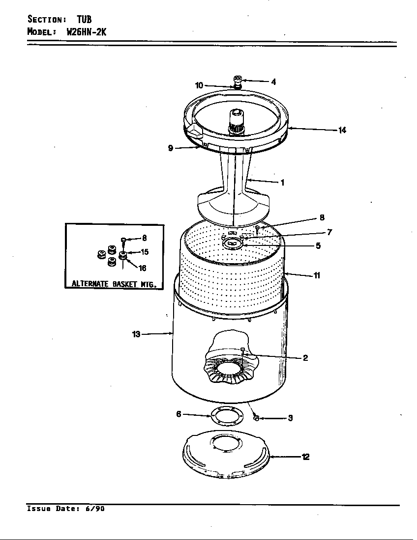 Tub (rev. a-d)