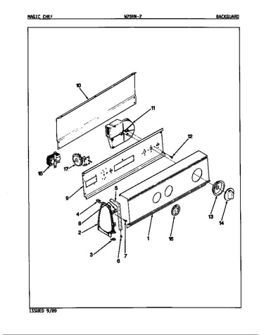Control panel (rev. a-d)