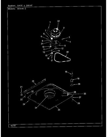 Base & drive (rev. g-l)
