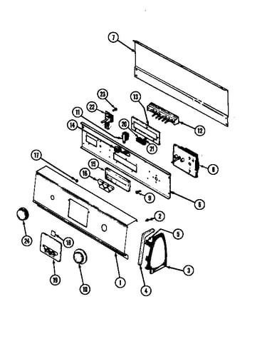 Control panel (rev. a-c)(ye20jn5) (ye20jn5)