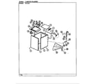 Maytag SL11AA cabinet-washer diagram