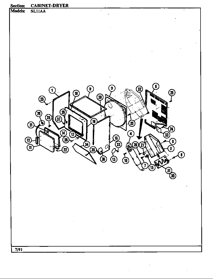 Cabinet-dryer