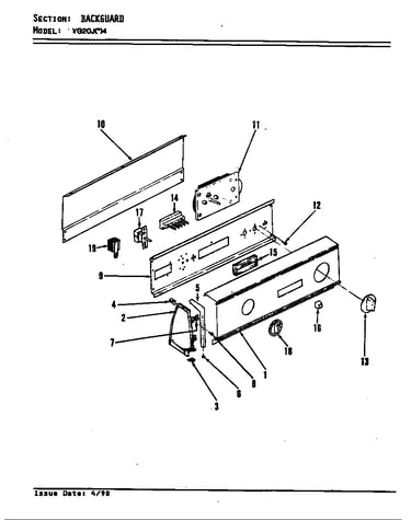 Control panel (rev. a-d)