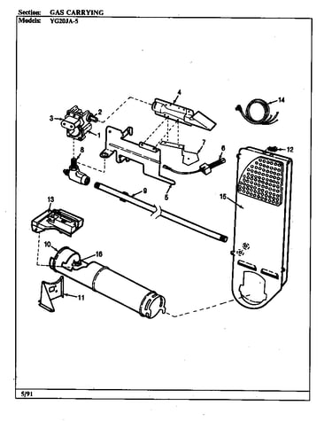 Gas carrying (yg20ja5)(rev. a-d) (yg20ja5)