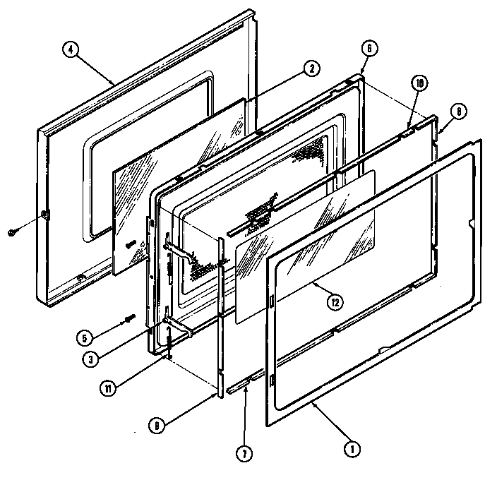 DOOR (DM15H-14T) (DM15HW-14T) (DM85D) (DM86D)