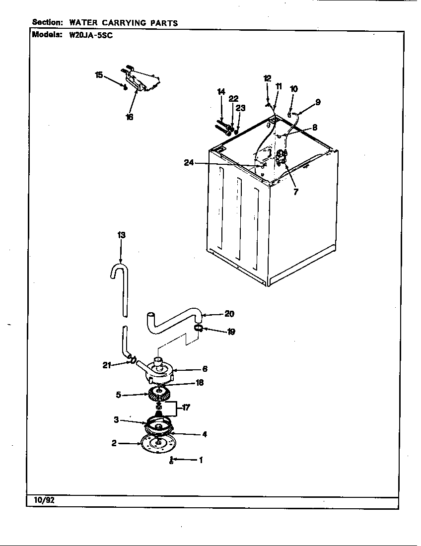 WATER CARRYING (REV. A-D) (W20JA5SC)