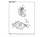 Magic Chef W20JN5SC base & drive (w20jn5sc)(rev. a-d) (w20jn5sc) diagram