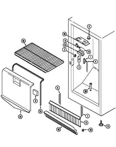 Freezer compartment