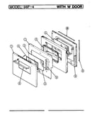 Door (with w) (98fa-4cw) (98fn-4cw)