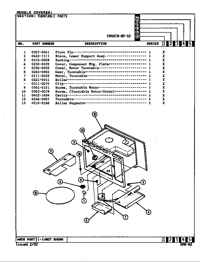 Turntable (cm46fn-8p-02)