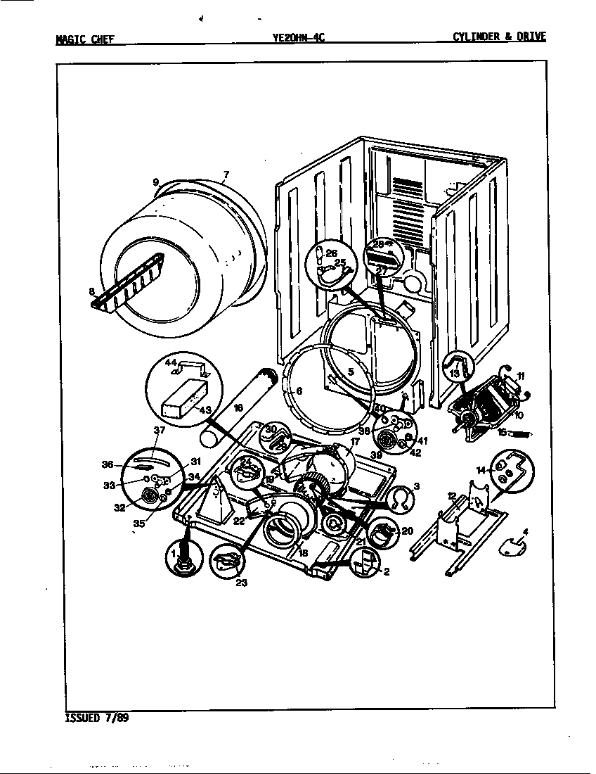 Cylinder & drive (rev. a)