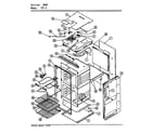 Magic Chef 77FN-5EXWM9 body diagram