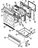 Door/drawer (6551xr* & 6651xr*) (6551xra) (6551xrw) (6651xrs)