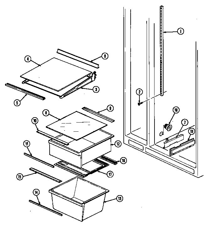 Shelves & accessories