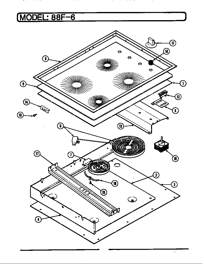 Top assembly