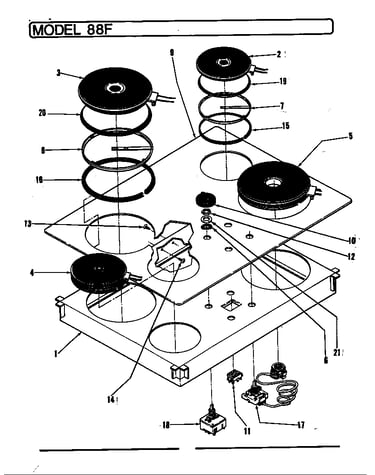 Top assembly