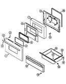 Door/drawer (6551wu*) (6551wua) (6551wuw)