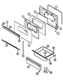 Door/drawer (6551xu*) (6551xua) (6551xub) (6551xuw)