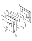 Door assembly-lower (series 01)