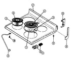 Magic Chef 3542XRA top assembly diagram