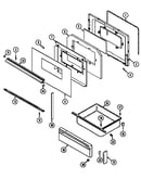 Door/drawer (ser. pre. 24)