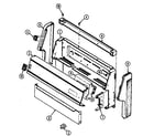 Magic Chef 3167XUA-X control panel diagram