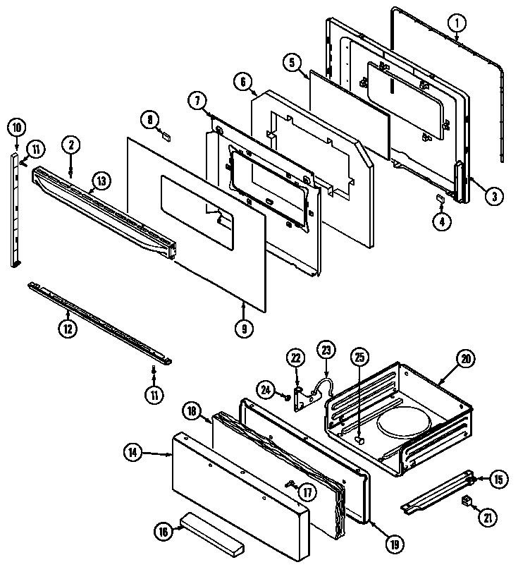 DOOR/DRAWER (SER. PRE. 20)