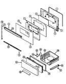 Door/drawer (ser. pre. 20)