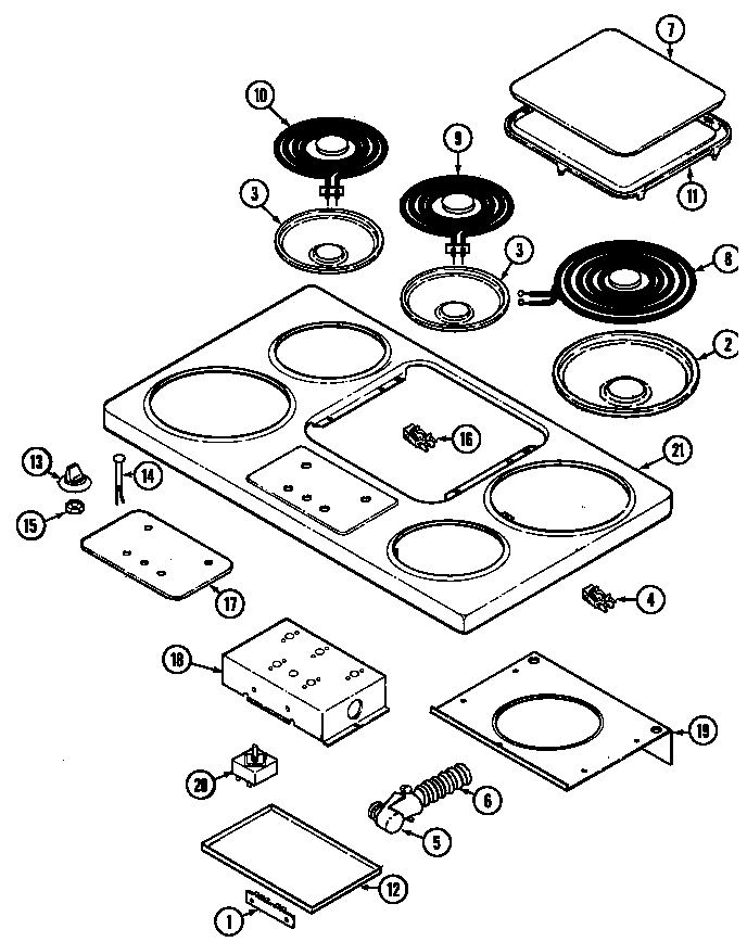 Top assembly