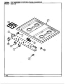 Top assy./control panel