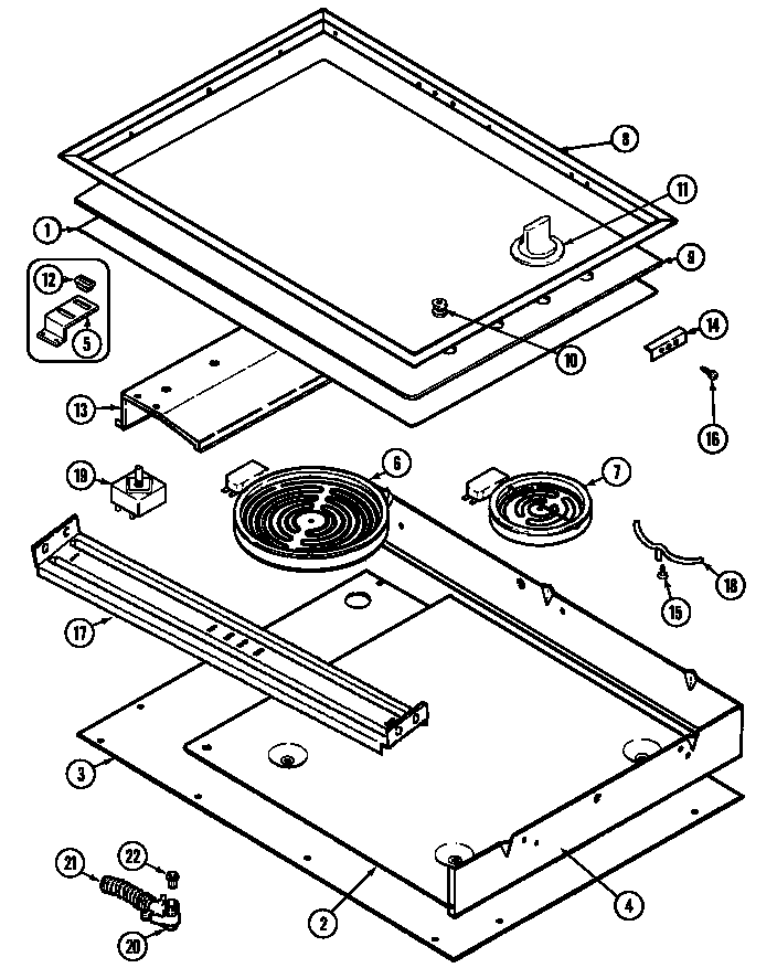 Top assembly