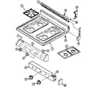 Maytag G3267XRA-M top assembly diagram