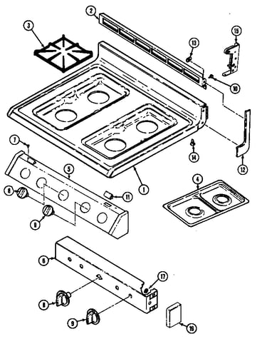 Top assembly