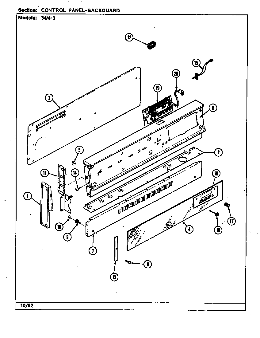 Control panel