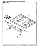 Top assembly/control panel/manifold