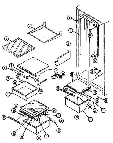Shelves & accessories