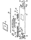 Freezer outer door