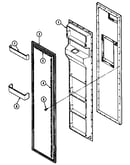 Freezer inner door