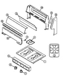 Top assembly (3110kp*,3110kp*-k) (3110kpa) (3110kpa-k) (3110kpw) (3110kpw-k)