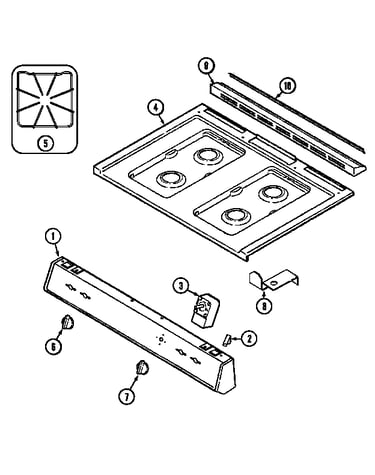 Top assembly