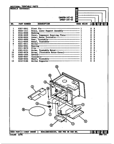 Turntable (cm46f-14t-02)