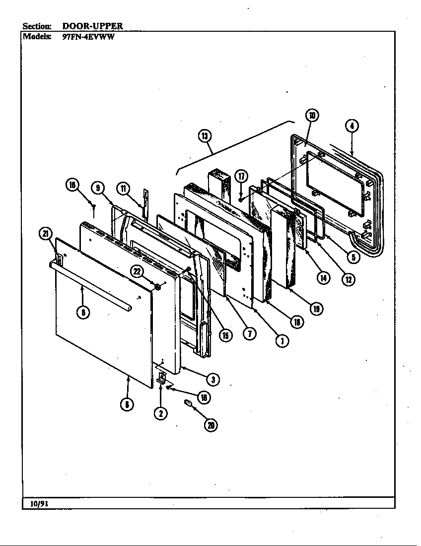 Door-upper