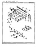 Top assembly/control panel