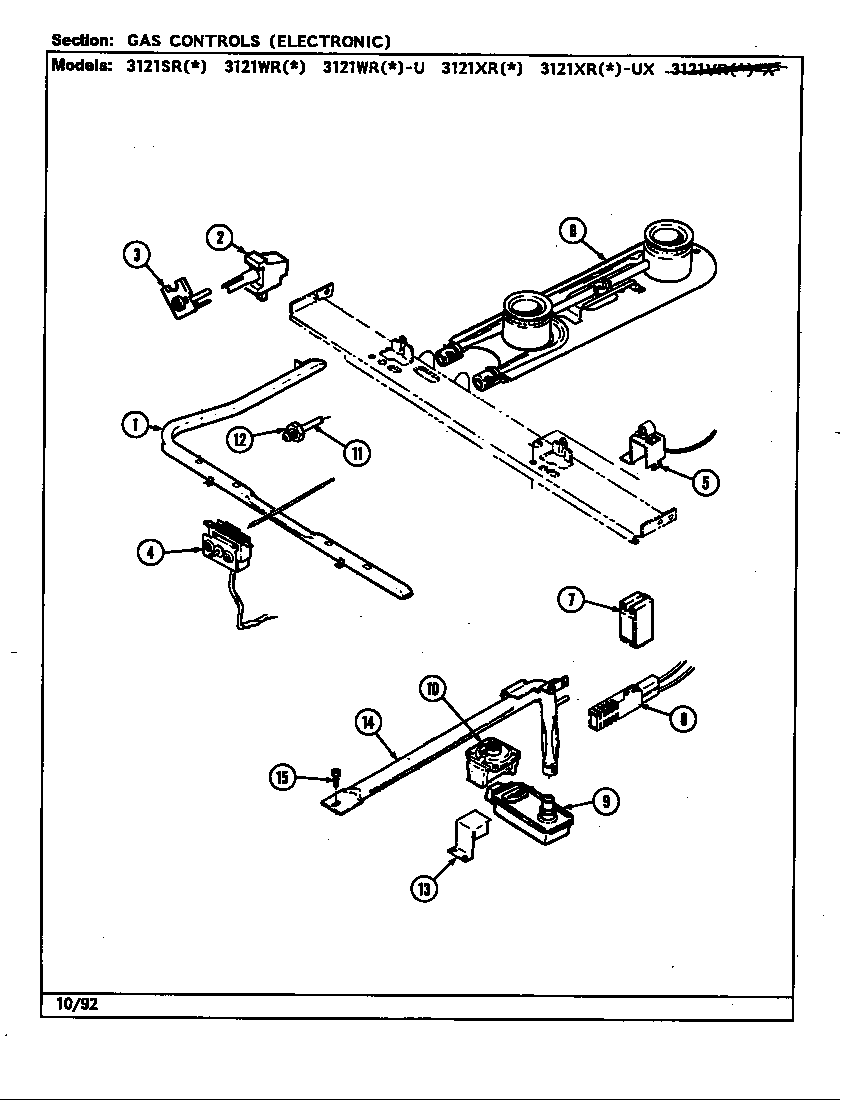 Gas controls (electronic)